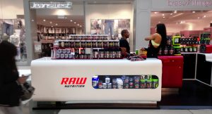 Raw Nutrition Kiosk.