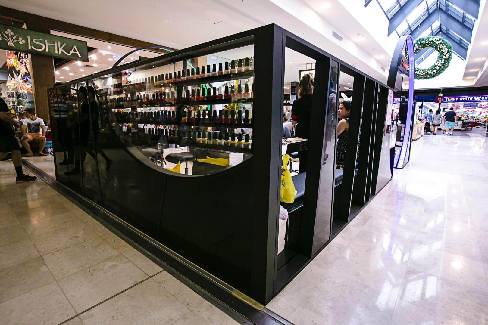 ProfessioNails nail paint display.