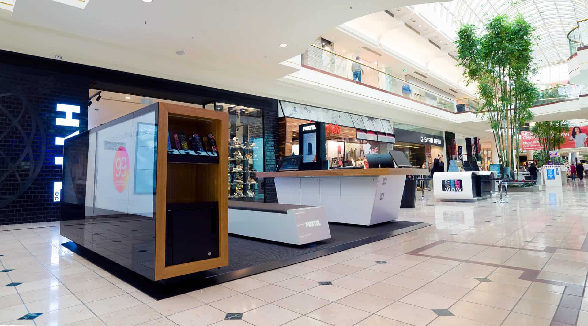 Foxtel Kiosk location.