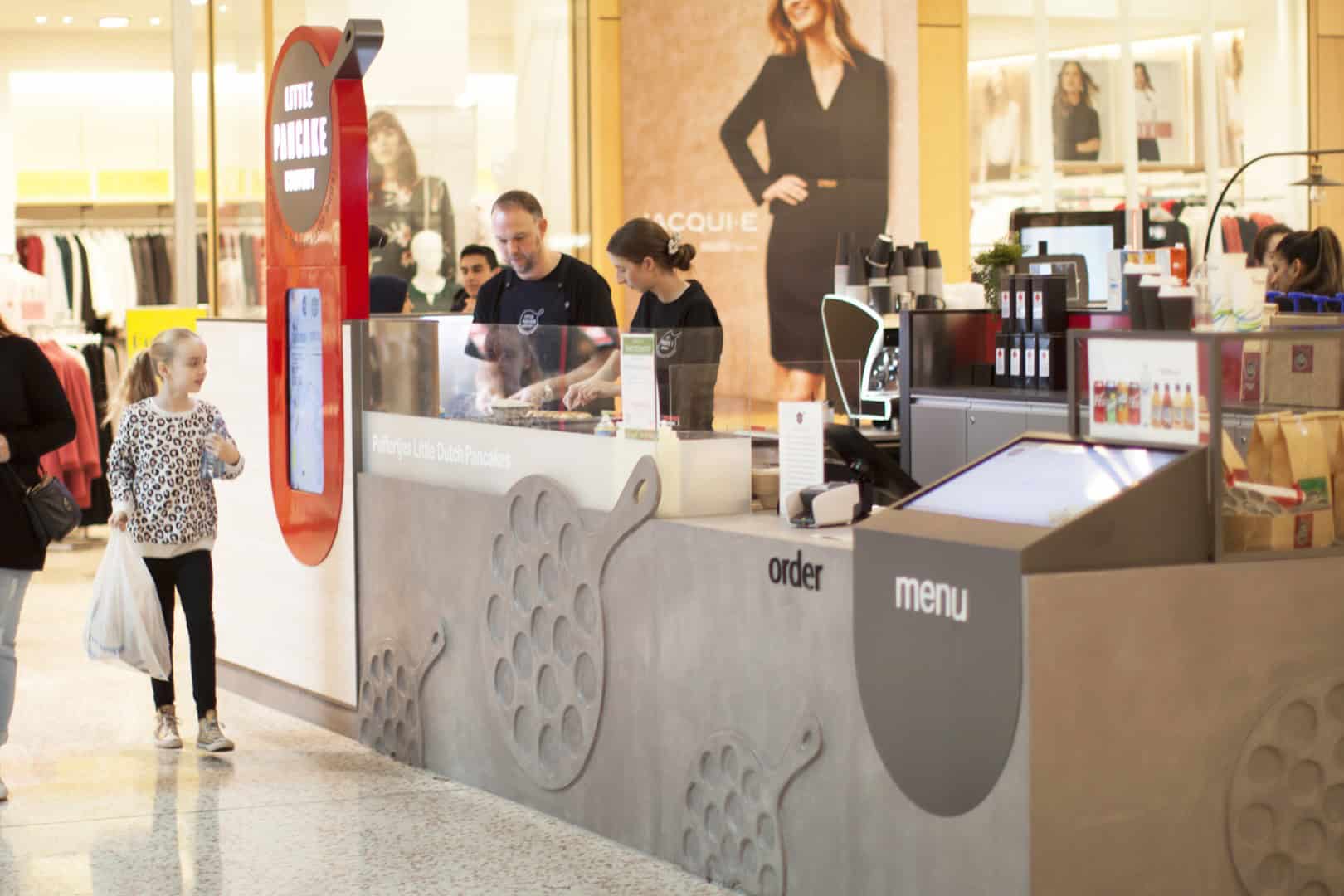 staff working at Pancake