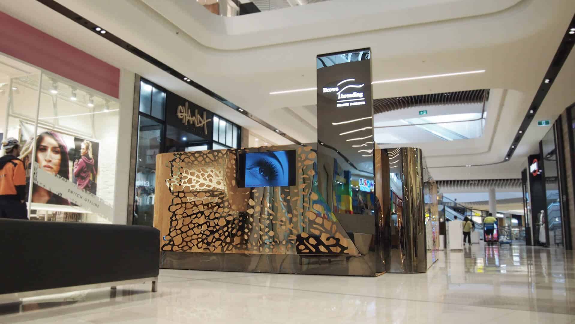 Brows Threading Kiosk.