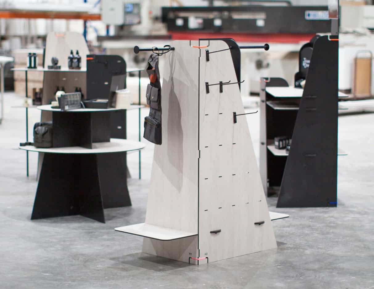 product holders and tables