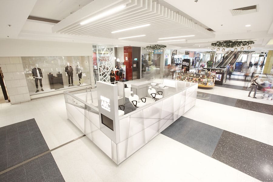 ARC white colour kiosk